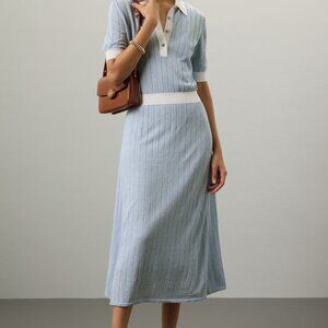 BOSS Polo Knit Midi Dress, 6